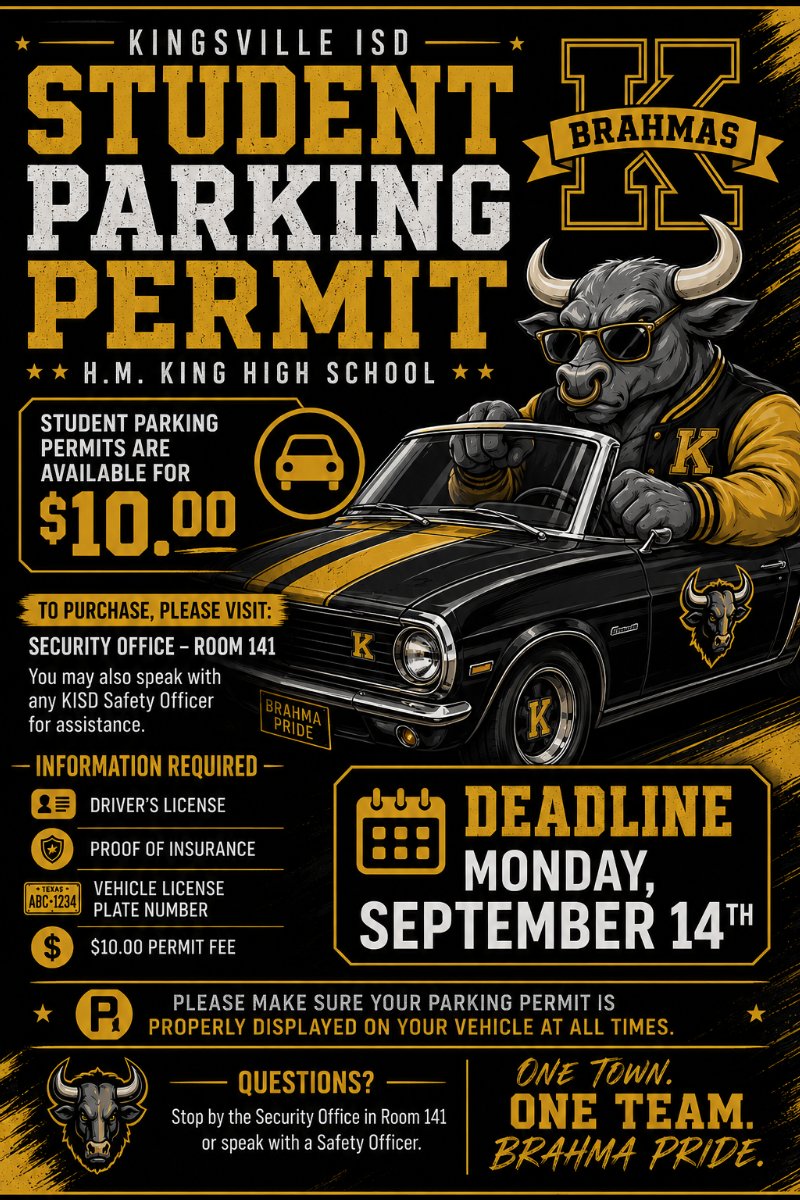Parking Permit Flyer